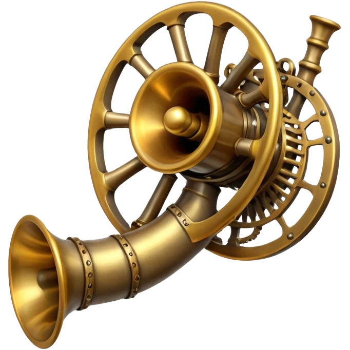 steam punk horn emoji