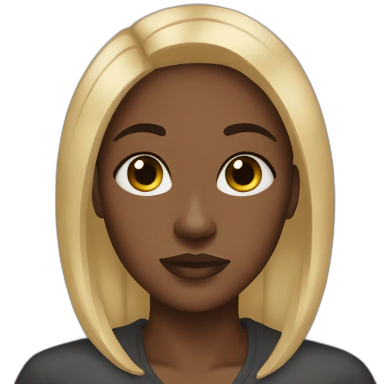 aesthetic black womam emoji