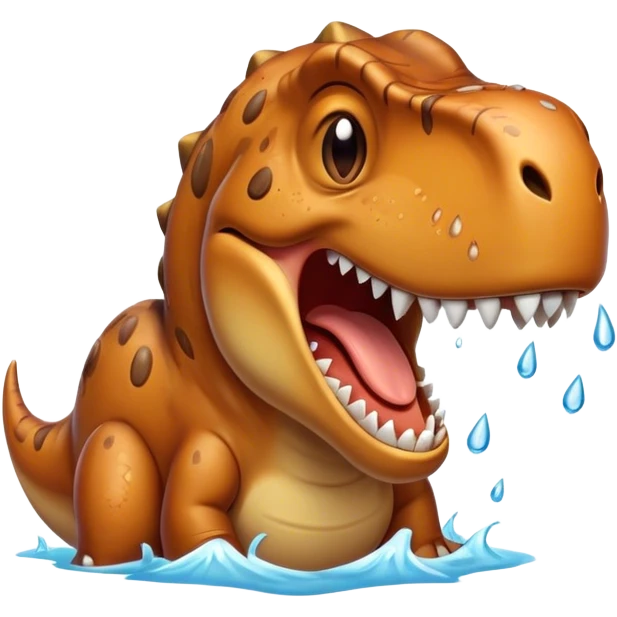 T Rex laughing crying emoji