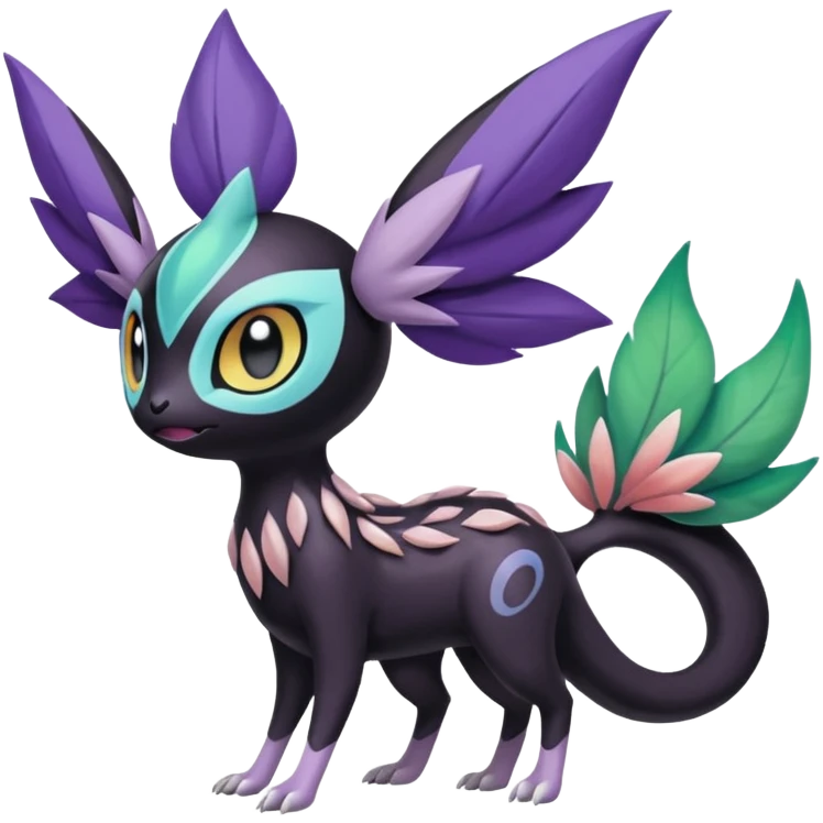 Meloetta-Nargacuga-Noibat-Pokémon-Fakémon-fusion-hybrid-creature emoji
