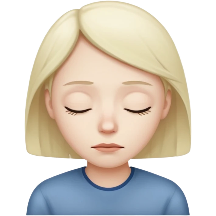 empty look with sleepy eyes emoji