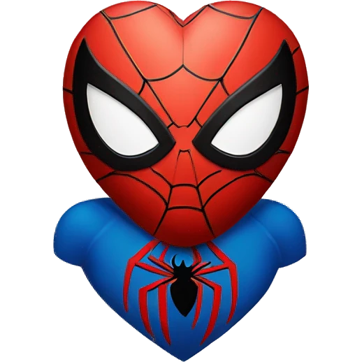spider-man heart emoji