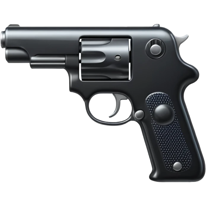 Emoji with gun emoji