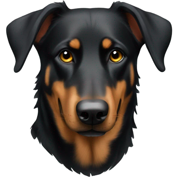 Beauceron Shepard dog  emoji