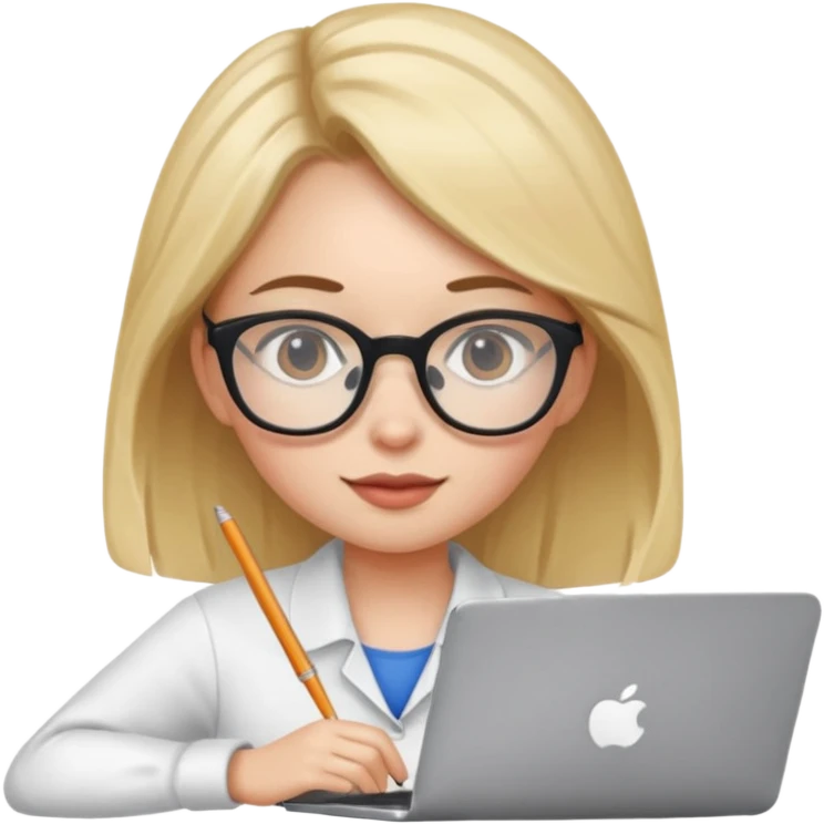 work from home giel emoji
