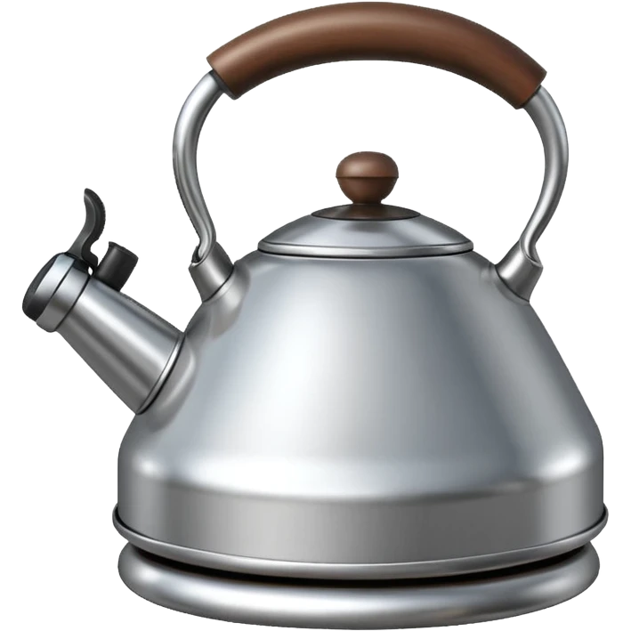 The kettle whistles  emoji