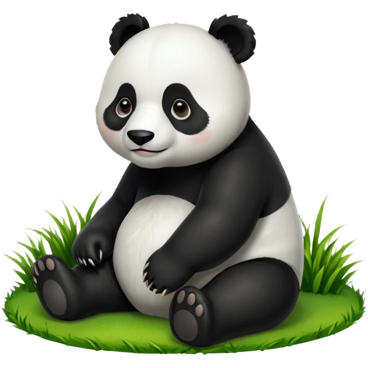 Panda Bear on a Sunday  emoji