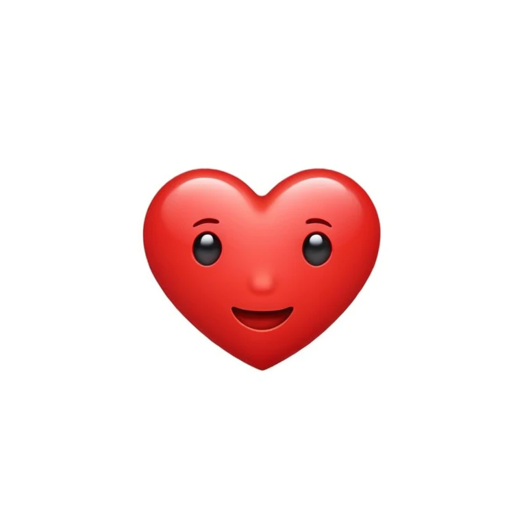 “haha” in the shape of a heart emoji