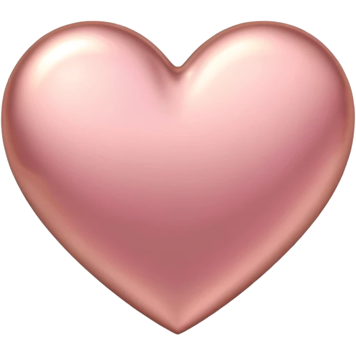 I need a pink and rose gold Heart emoji emoji