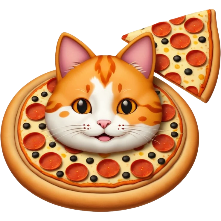 Pizza cat emoji