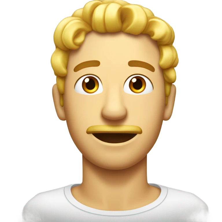 Emoji de cara de congelado con una corona en la cabeza  emoji