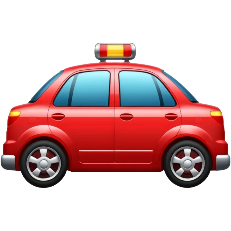 Car stopping emoji