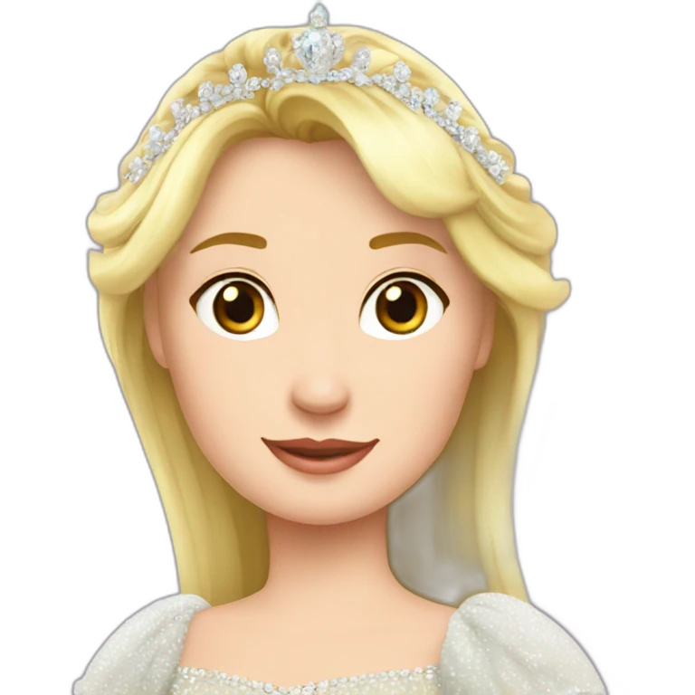 Vladimir Putin in princesses dress emoji