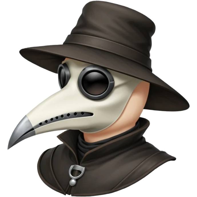 masked person venice plague doctor emoji