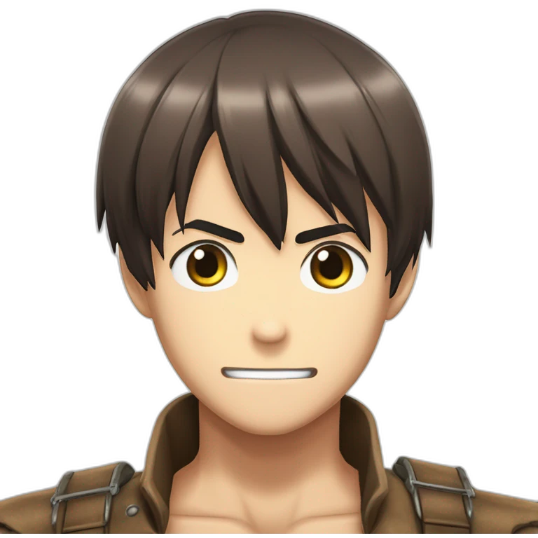 Eren Jäger from season 4 of Shingeki no kyojin  emoji