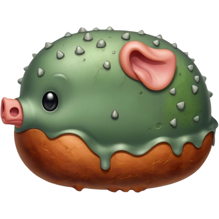 rotting ham emoji