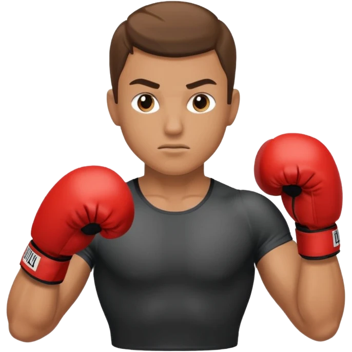 یه آدمی که بکس میکنه emoji