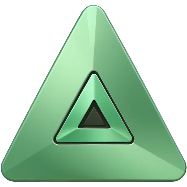 Light green triangle play button  emoji