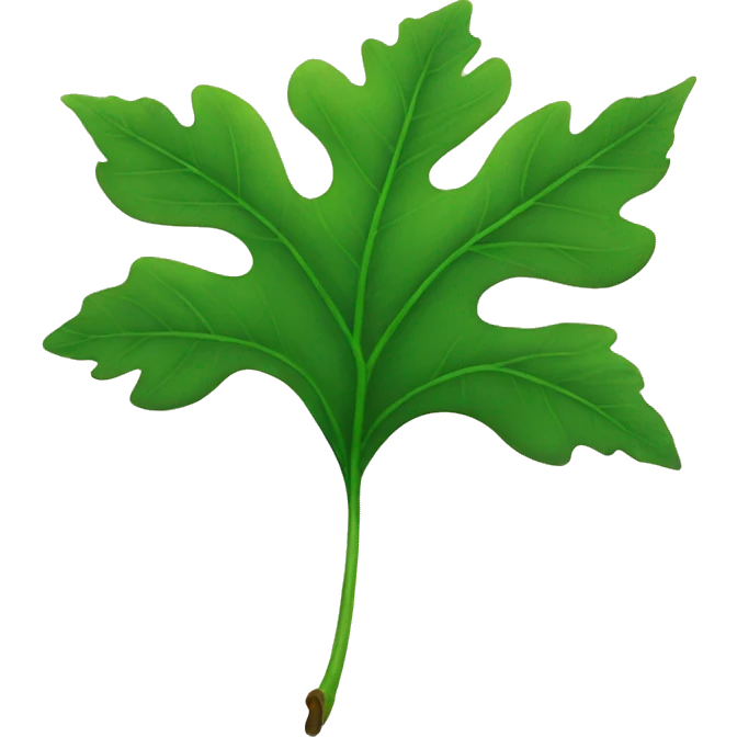 Leaf emoji