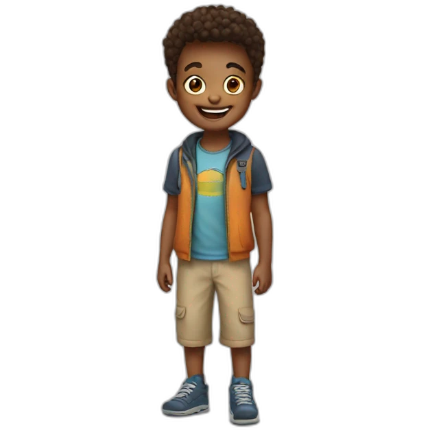 HAPPY KID emoji