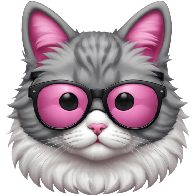 Cat wearing sunglasses emoji