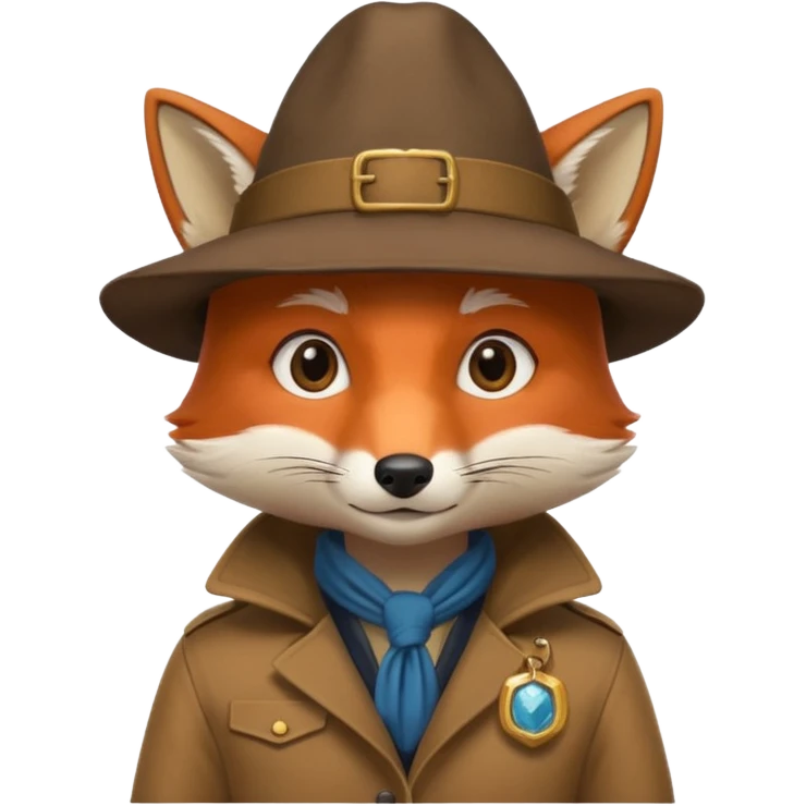 explorer fox emoji