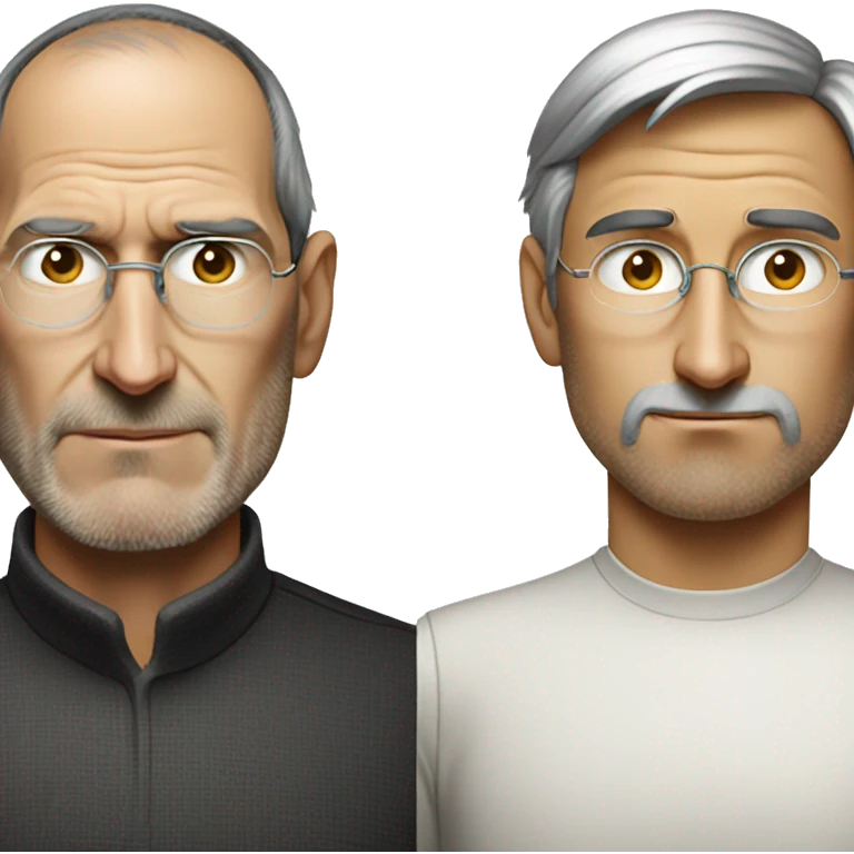 steve jobs unhappy  emoji