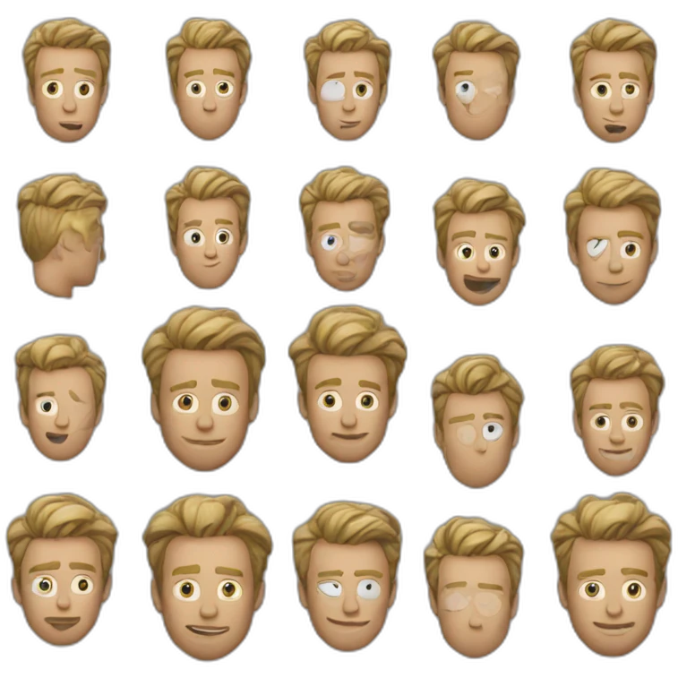 Bradd Pitt emoji