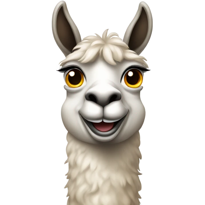 smiles lama emoji