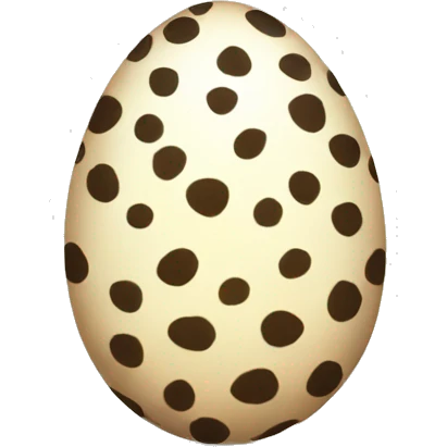 spotted egg emoji