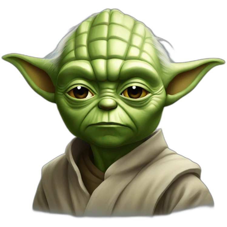 Yoda badass emoji