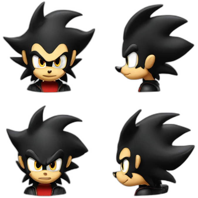 Shadow the hedgehog emoji