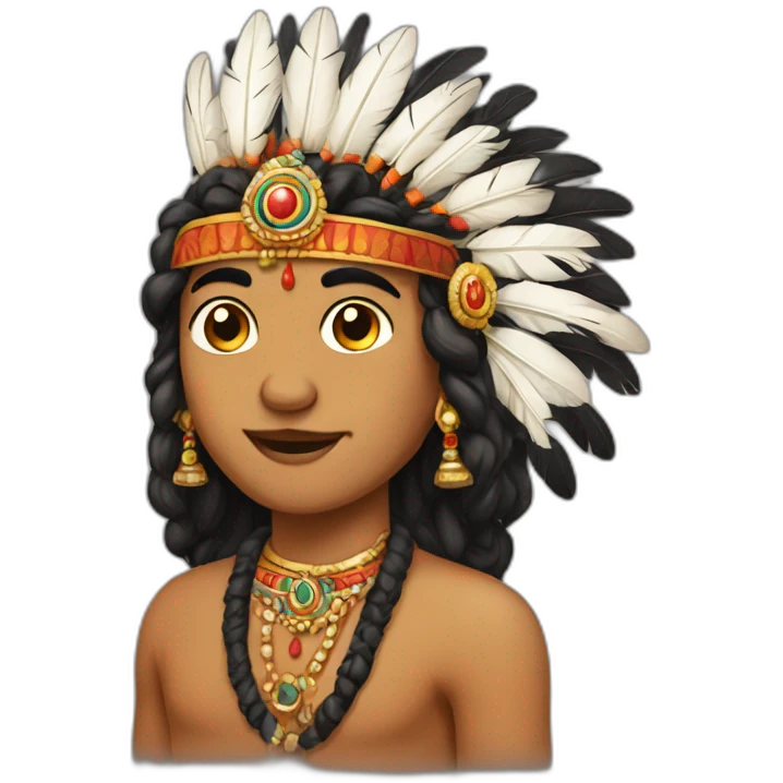 Indian retro emoji