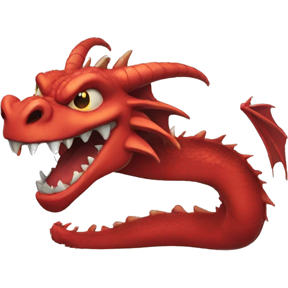 Evil Dragon emoji