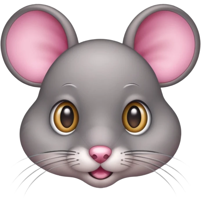 big eye mouse emoji