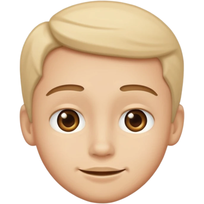 pouty happy face emoji