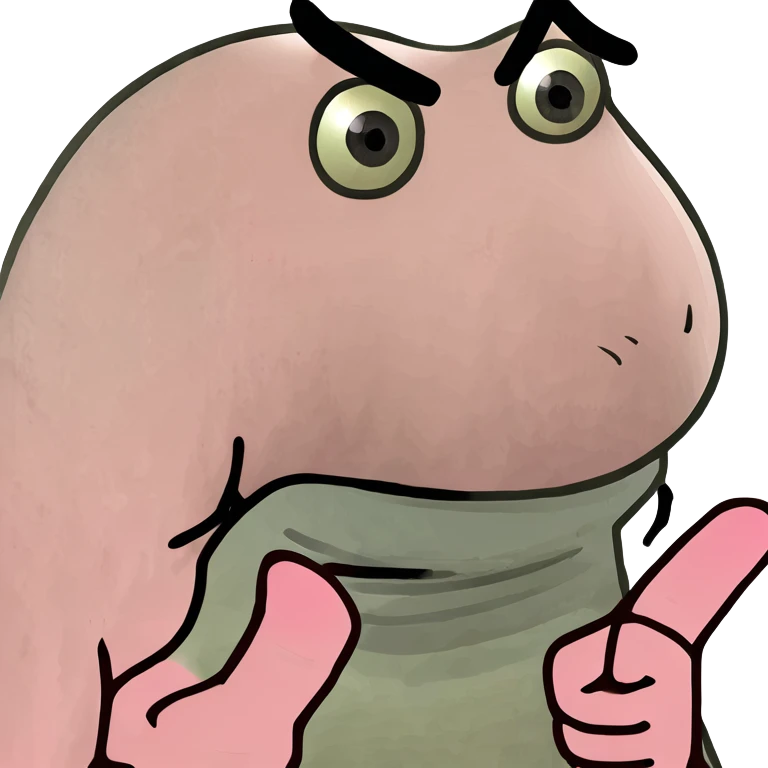 pink middle finger emoji