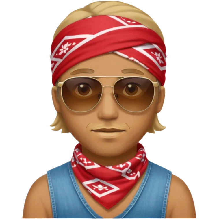 men with bandana & sunglass emoji