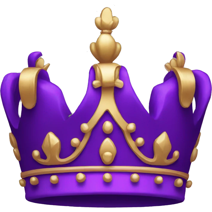 purple crown emoji