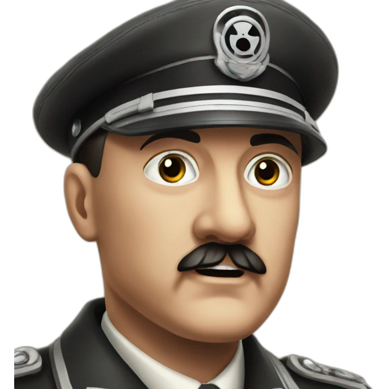 Hitler sur un bateau emoji