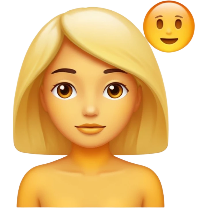 ideal body temperature in warm hues emoji
