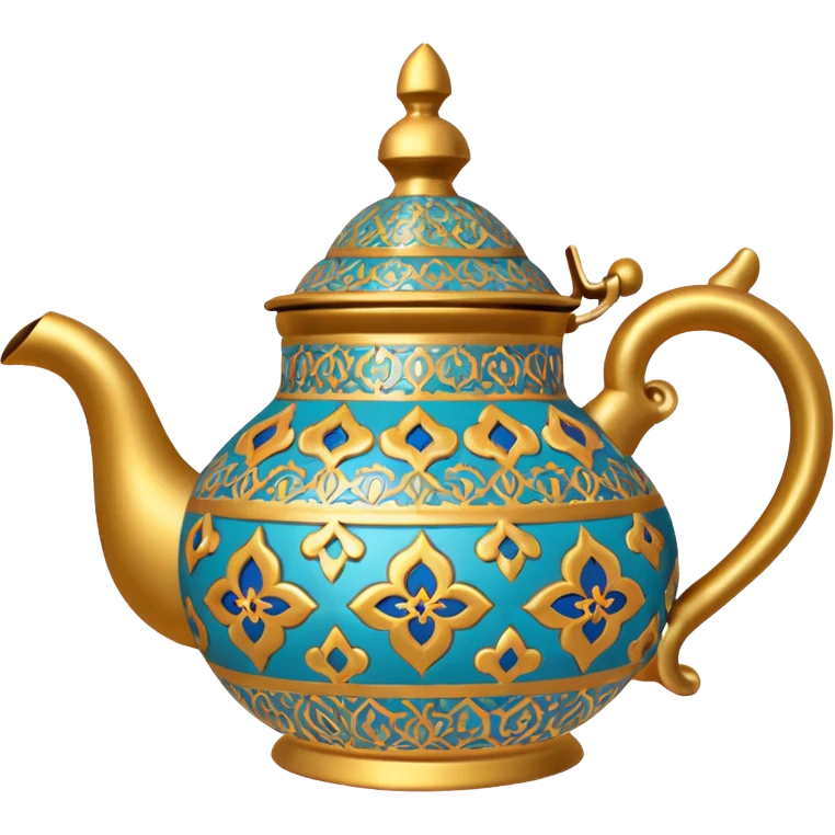 moroccan style teapot emoji