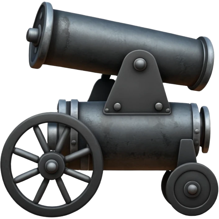 Black Cannon emoji