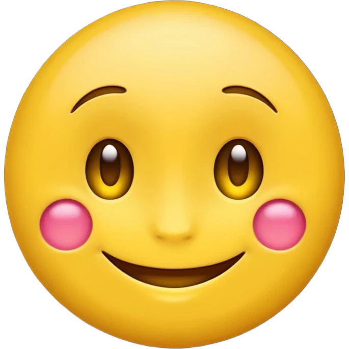 Emoji rond et jaune qui fixe à côté de lui  emoji