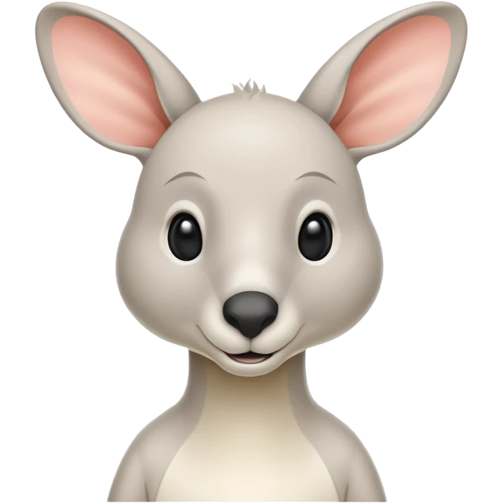Qantas white kangaroo emoji