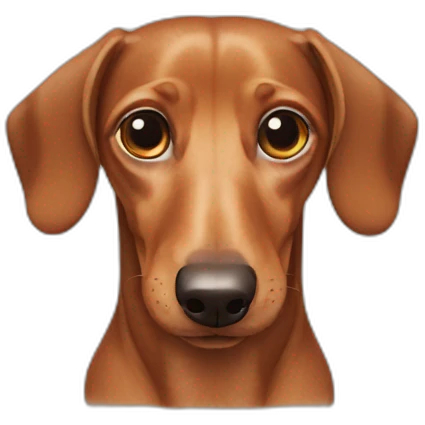 Dachshund  emoji