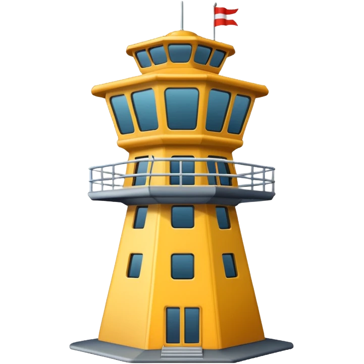 air traffic control tower emoji