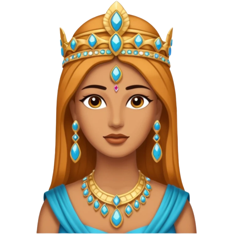 una diosa de la época púnica, de alto rango emoji