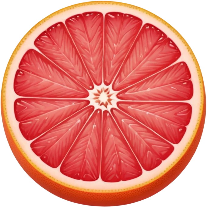 grapefuit with a slice emoji