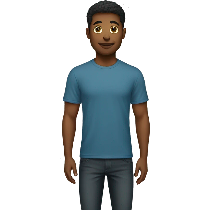 Black tee emoji